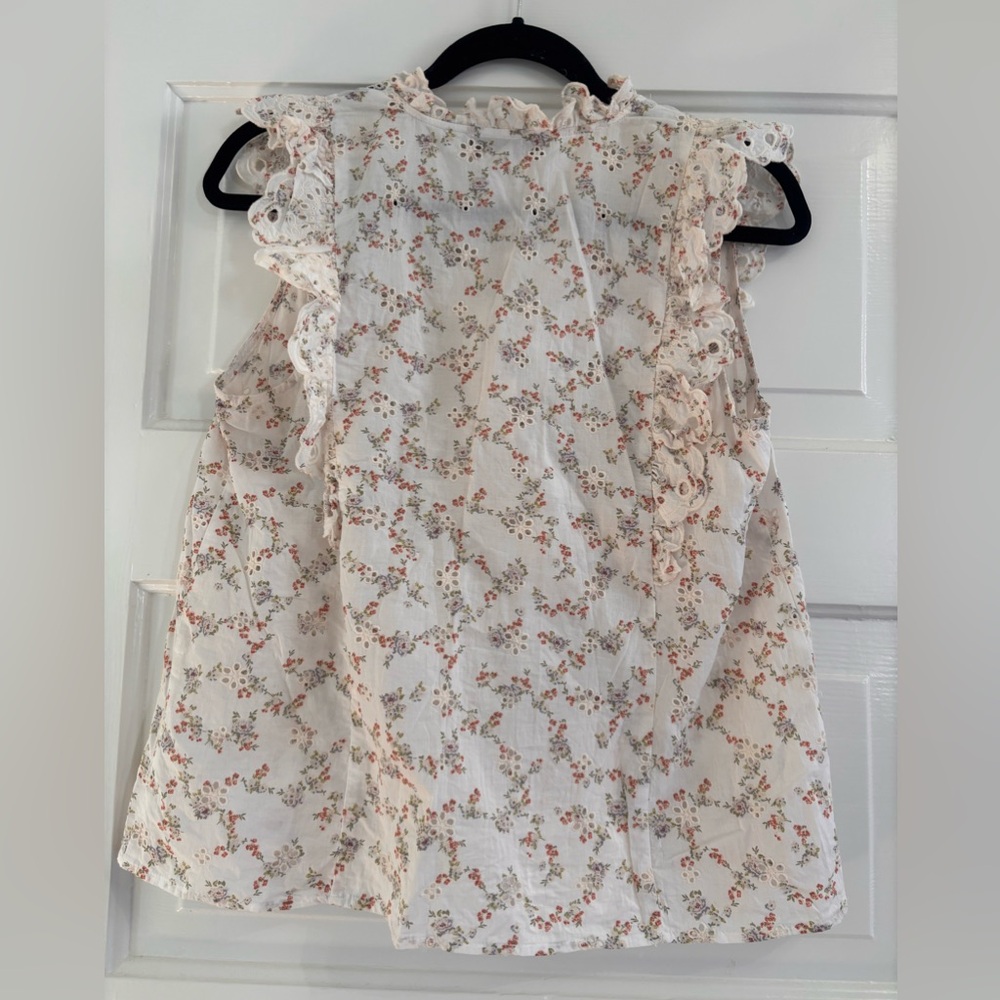 LOFT SET floral mini-skirt and top - Picture 2 of 5